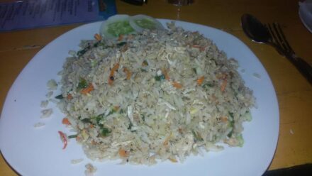 Obidek :) Dala jsem si Fried rice with chicken za 580 r...