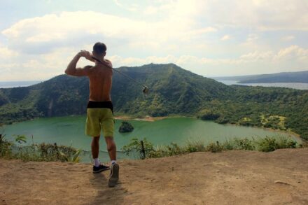 Amazing feeling to hit a golf ball directly to active v...