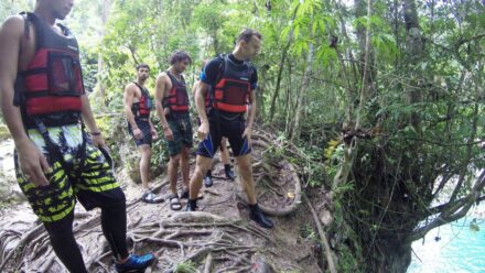 One day trip: Jumping from cliff :) Swimming in waterfa...